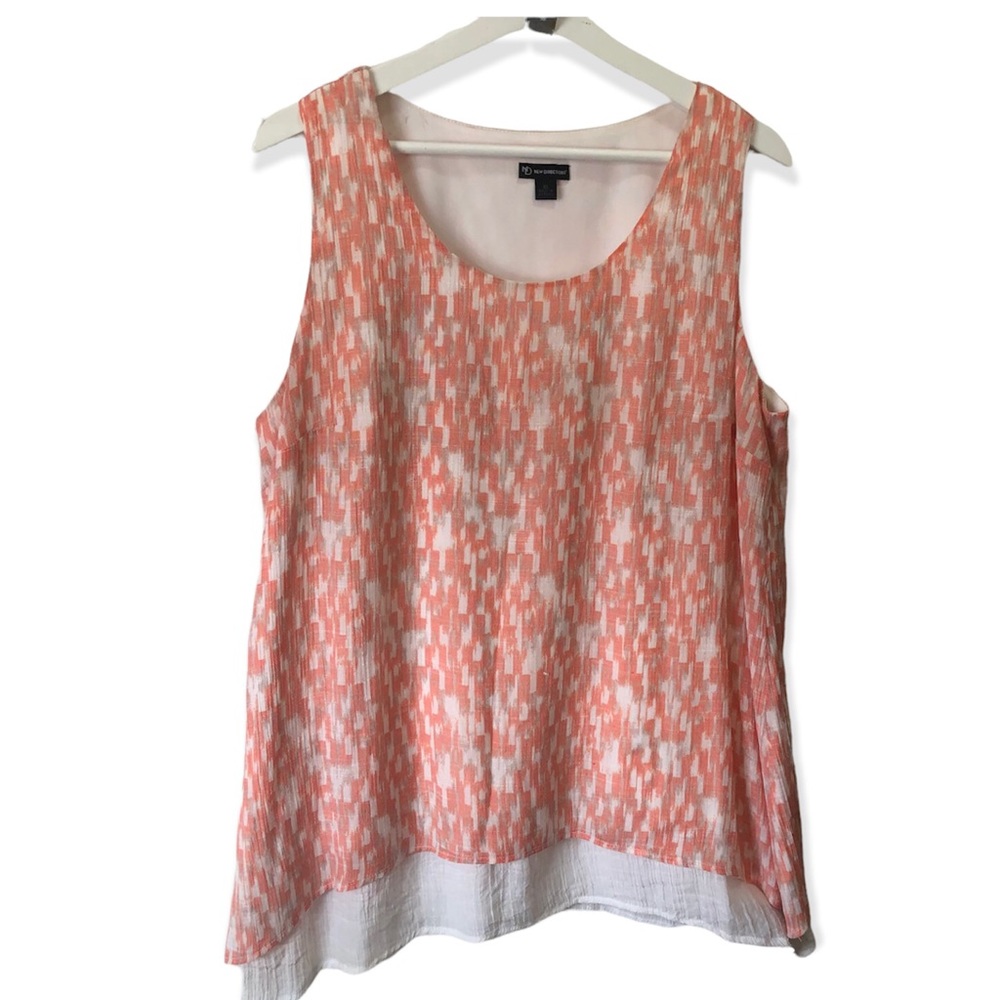 - ND NEW DIRECTIONS  Sleeveless Top‎ Sz XL